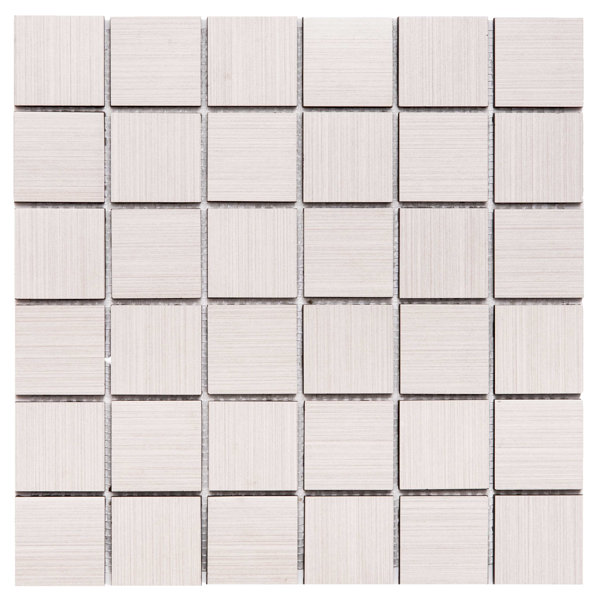 Long Island Mosaics & Tile New Orleans 12" x 12" Porcelain Grid Mosaic